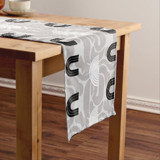 Chemin De Table Court Minimalist Mixed Boho Arches