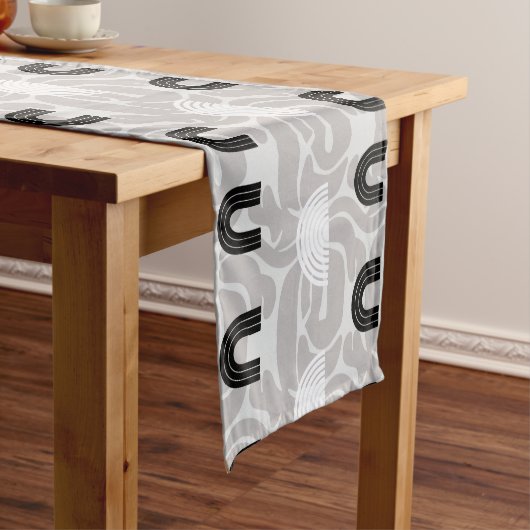 Chemin De Table Court Minimalist Mixed Boho Arches (In Situ)