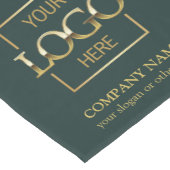 Chemin De Table Court Minimalist Modern Custom Business Logo Branded (Coin)