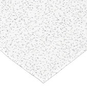 Chemin De Table Court Minuscules points monochromes noirs, gris et crème (Coin)