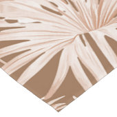 Chemin De Table Court Mocha Boho Tropical feuille design runner (Coin)