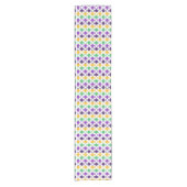 Chemin De Table Court Mod Mardi Gras Points (Devant)