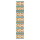 Chemin De Table Court Modèle de conception Navajo Ikat (Devant)