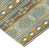 Chemin De Table Court Modèle géométrique ethnique du sud-ouest (Coin)