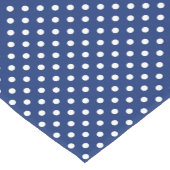 Chemin De Table Court Modelez avec le pois blanc 2 (Coin)