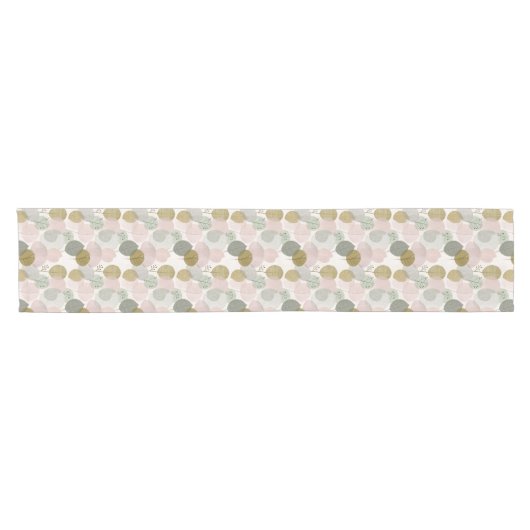 Chemin De Table Court Modern Spring Botanical Table Runner (Horizontal)