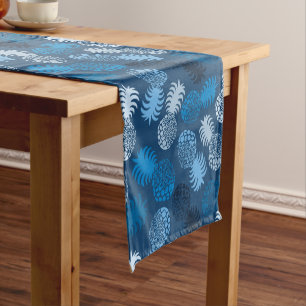 Chemin De Table Court Momona Ananas Hawaïen Tropical