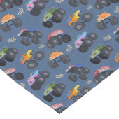 Chemin De Table Court Monster Trucks Anniversaire Table Runner (Coin)