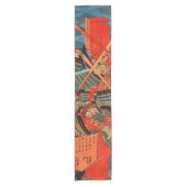 CHEMIN DE TABLE COURT MONSTRE DE COMBAT SAMURAI (Devant)