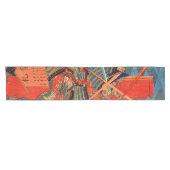 CHEMIN DE TABLE COURT MONSTRE DE COMBAT SAMURAI (Horizontal)