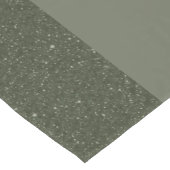 Chemin De Table Court Moss Green Split Table Runner - Conception personn (Coin)