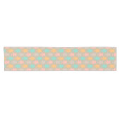Chemin De Table Court Motif 2 de moustache (Horizontal)