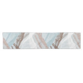 Chemin De Table Court motif Abstrait (Horizontal)