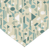 Chemin De Table Court Motif abstrait (Coin)
