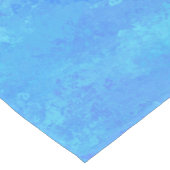 Chemin De Table Court Motif Abstrait Bleu (Coin)
