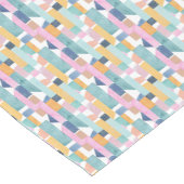 Chemin De Table Court Motif abstrait de forme d'aquarelle (Coin)