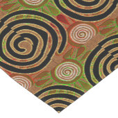 Chemin De Table Court Motif africain (Coin)