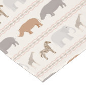 Chemin De Table Court Motif africain 1 d'animaux (Coin)