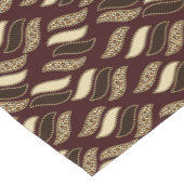 Chemin De Table Court Motif africain de peau de guépard (Coin)