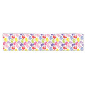 Chemin De Table Court motif avec des lapins de Pâques (Horizontal)