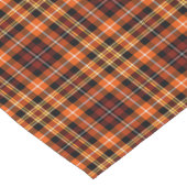 Chemin De Table Court Motif Brown, orange et jaune (Coin)