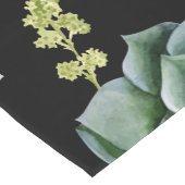 Chemin De Table Court Motif Cactus 2 (Coin)