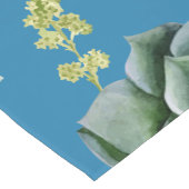 Chemin De Table Court Motif Cactus 5 (Coin)