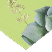 Chemin De Table Court Motif Cactus 6 (Coin)