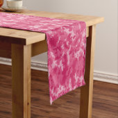Chemin De Table Court Motif Camo rose (In Situ)