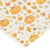 Chemin De Table Court Motif Citrouille mignon | Thanksgiving (Coin)