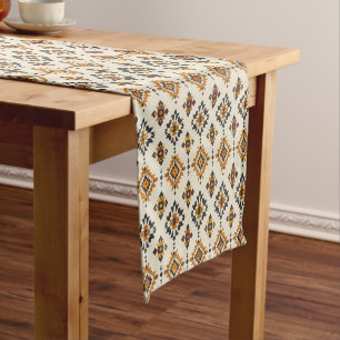 Chemin De Table Court motif cool occidental carrelé