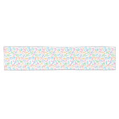 Chemin De Table Court motif d'alphabet (Horizontal)