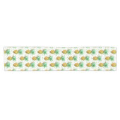 Chemin De Table Court Motif d'ananas tropical (Horizontal)