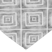 Chemin De Table Court Motif d'aquarelle abstraite multictitone gris, bla (Coin)