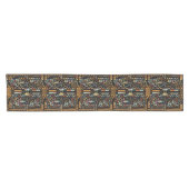 Chemin De Table Court Motif d'art Scratch du Sud-Ouest (Horizontal)