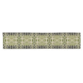 Chemin De Table Court Motif de branches fleuries (Horizontal)