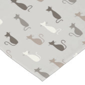 Chemin De Table Court Motif de chats (Coin)