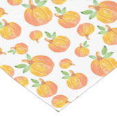 Chemin De Table Court Motif de Citrouille d'aquarelle 3 (Coin)