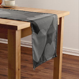 Chemin De Table Court Motif de coeur 20