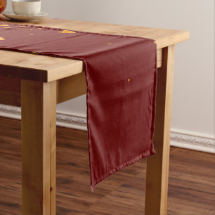 Chemin De Table Court Motif de coeur 25