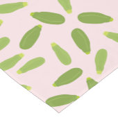 Chemin De Table Court Motif de courgette d'été Zucchini Courgette (Coin)