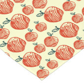 Chemin De Table Court Motif de doodle Red Apples  (Coin)