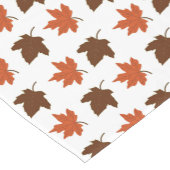Chemin De Table Court Motif de feuilles d'érable d'automne (Coin)