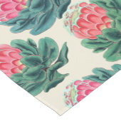 Chemin De Table Court Motif de fleurs de Protea (Coin)