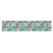 Chemin De Table Court Motif de fleurs de Protea exotiques (Horizontal)