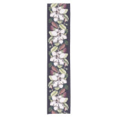 Chemin De Table Court Motif de fleurs Magnolia (Devant)