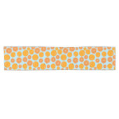 Chemin De Table Court Motif de fruits orange (Horizontal)