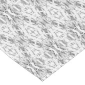 Chemin De Table Court Motif de géométrie abstraite gris clair (Coin)