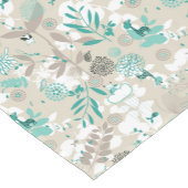 Chemin De Table Court Motif de jardin (Coin)