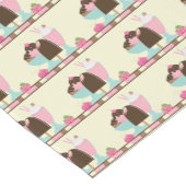 Chemin De Table Court Motif de la crème glacée douce (Coin)